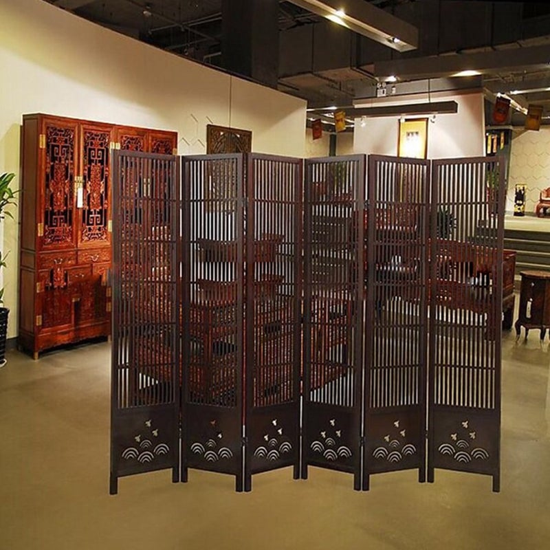 DEEKOUDT 8 Pcs 47x47mm Double Acting Hinges Furniture Folding Screen Hinges, Antique Red - Image 5